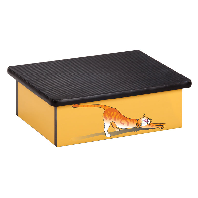 Clinton 10-AC Stretching Cat Laminate Step Stool | QuinceMedical.com