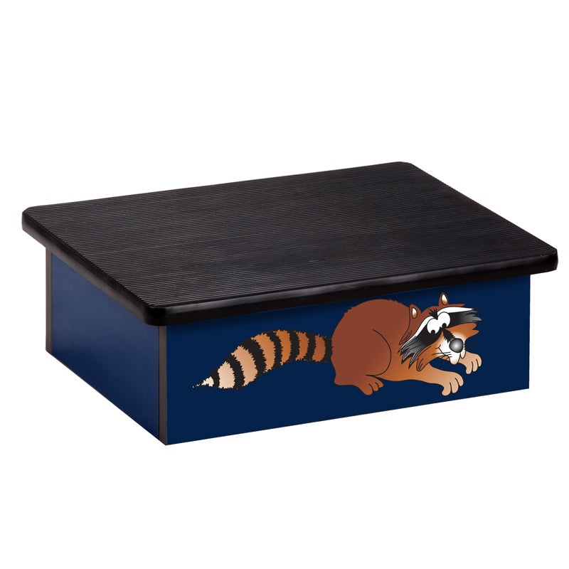 Clinton 10-CC Raccoon Blue Laminate Step Stool | QuinceMedical.com