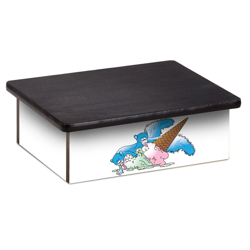 Clinton 10-ICT Ice Cream Squirrel Laminate Step Stool | QuinceMedical.com