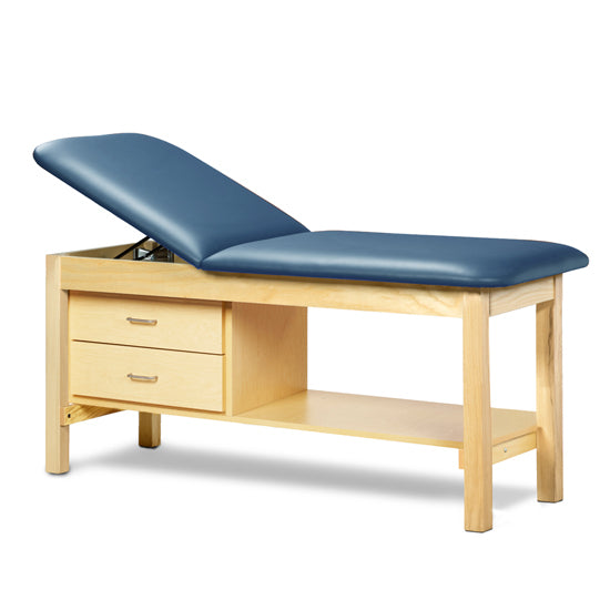 Clinton 1135 Classic 500 Series Treatment Table with Drawers | QuinceMedical.com