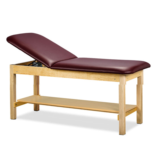 Clinton 1025 Premium, Classic 500 Series Treatment Table with H-Brace | QuinceMedical.com