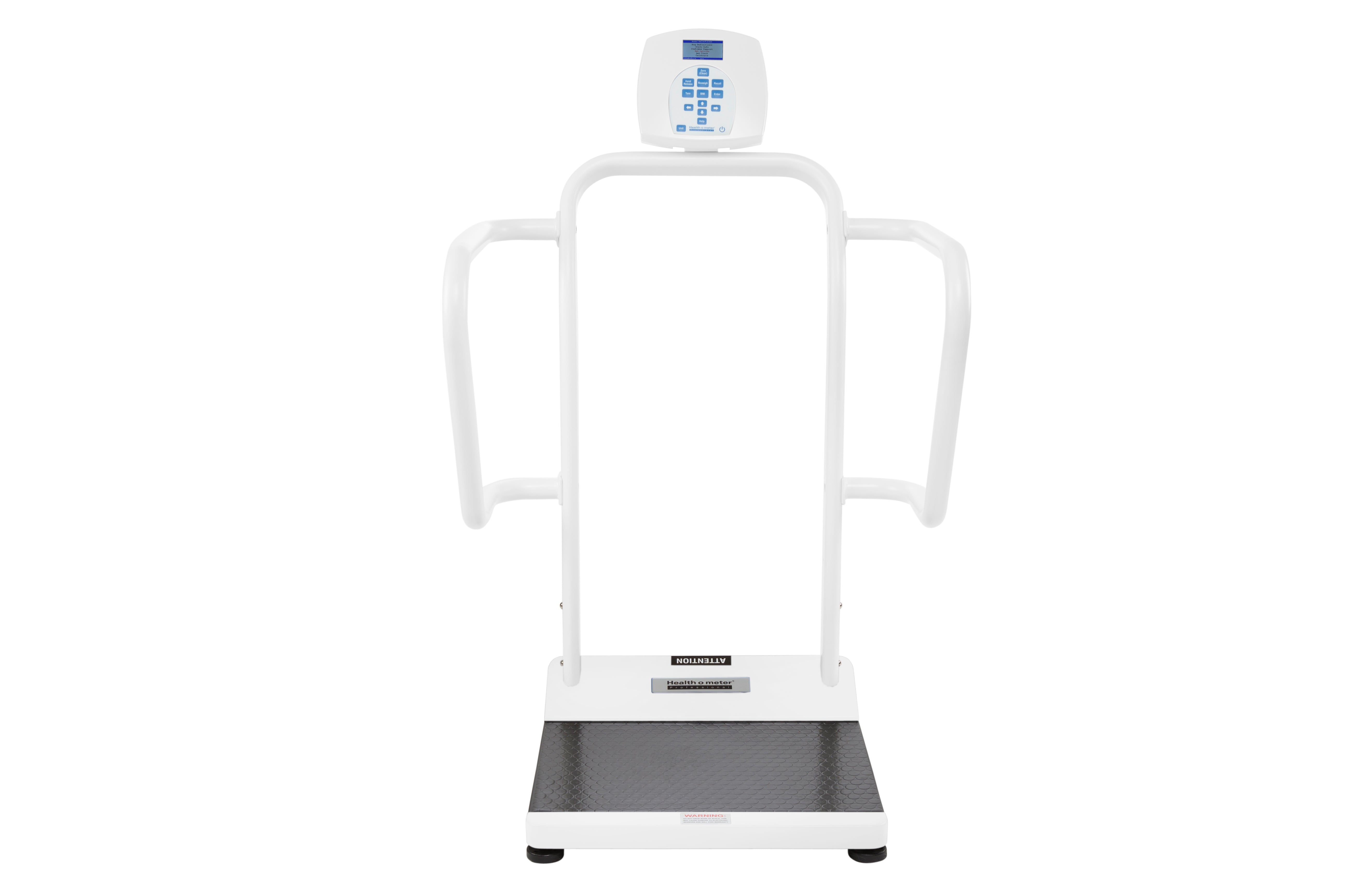 Digital Platform Scale with Extra Wide Handrails