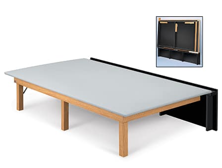 Hausmann Space Saver Wall Folding Mat Platform | QuinceMedical.com