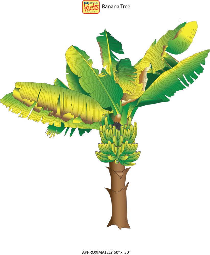 Clinton 18-CC Banana Tree Wall Sticker | QuinceMedical.com
