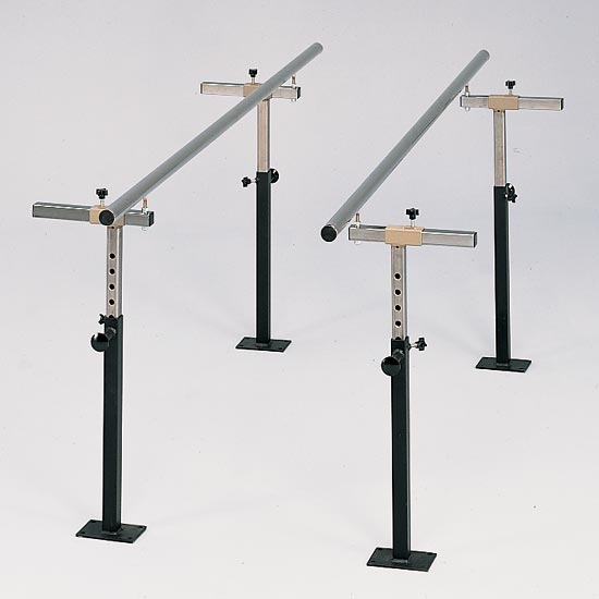 Clinton 3-4007 Floor Mounted Parallel Bars | QuinceMedical.com