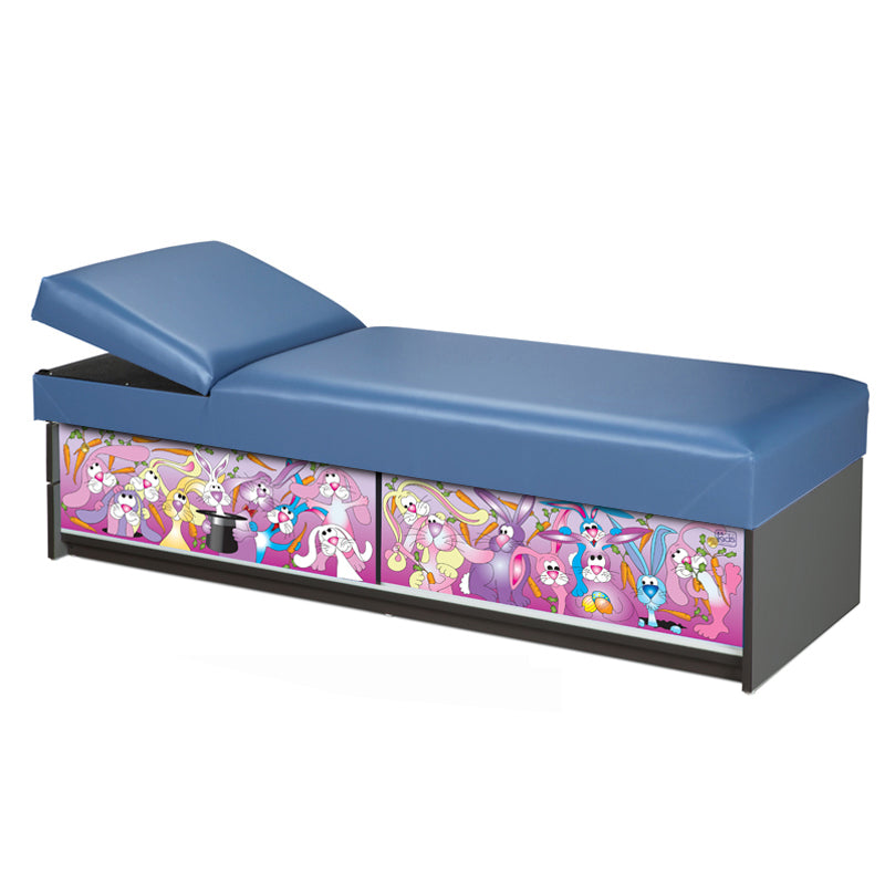 Clinton 3770-B Bonkers for Bunnies Kid Couch with Sliding Doors | QuinceMedical.com