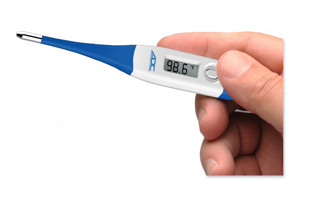 Digital Thermometer, Flex Tip (US Only) (Minimum Order Quantity of 20)