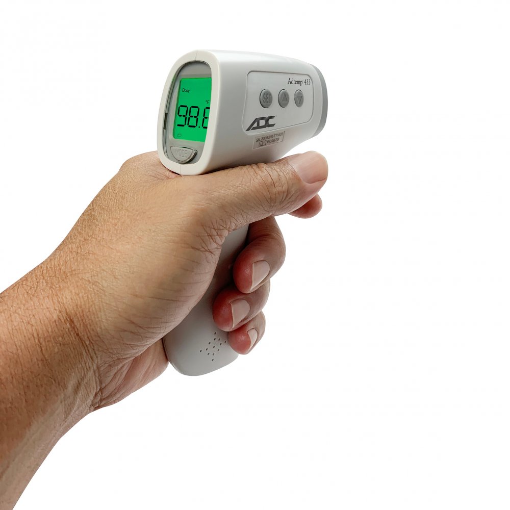 Infrared Non-Contact Forehead Thermometer (Where possible, vendor asks for orders placed in increments of 6, which is a full inner box) (US Only)