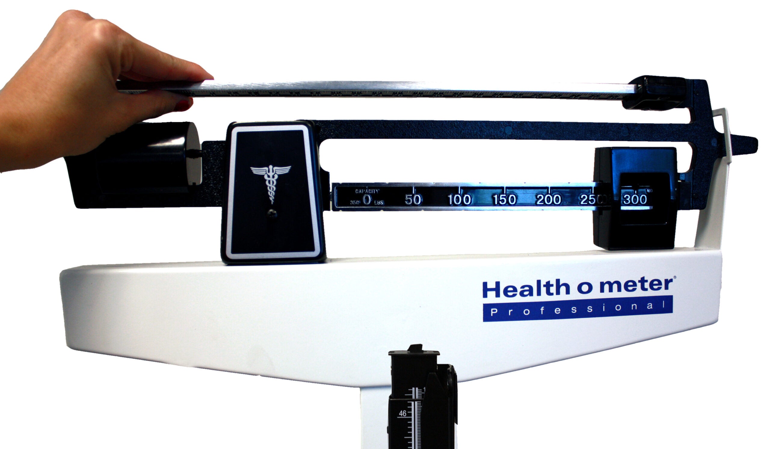 Health o meter 450KL Mechanical Beam Scale with Rotating Poise Bars | QuinceMedical.com