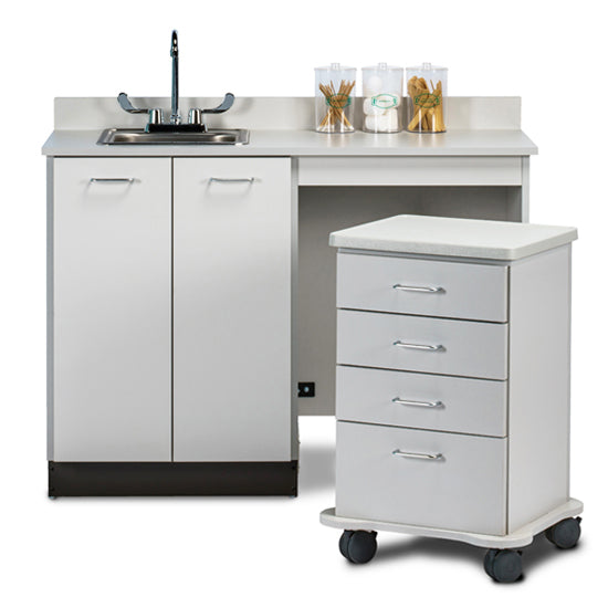 Clinton 48048R 48" Cart-Mate Cabinet/Cart Right | QuinceMedical.com