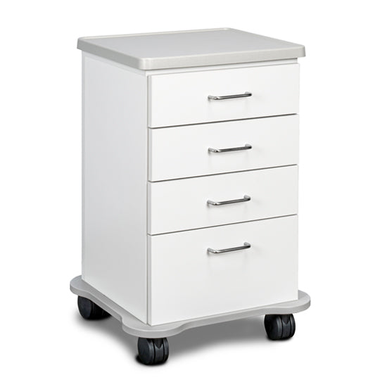 Clinton 58060L 60" Fashion Finish, Cart-Mate Cabinet/Cart Left | QuinceMedical.com
