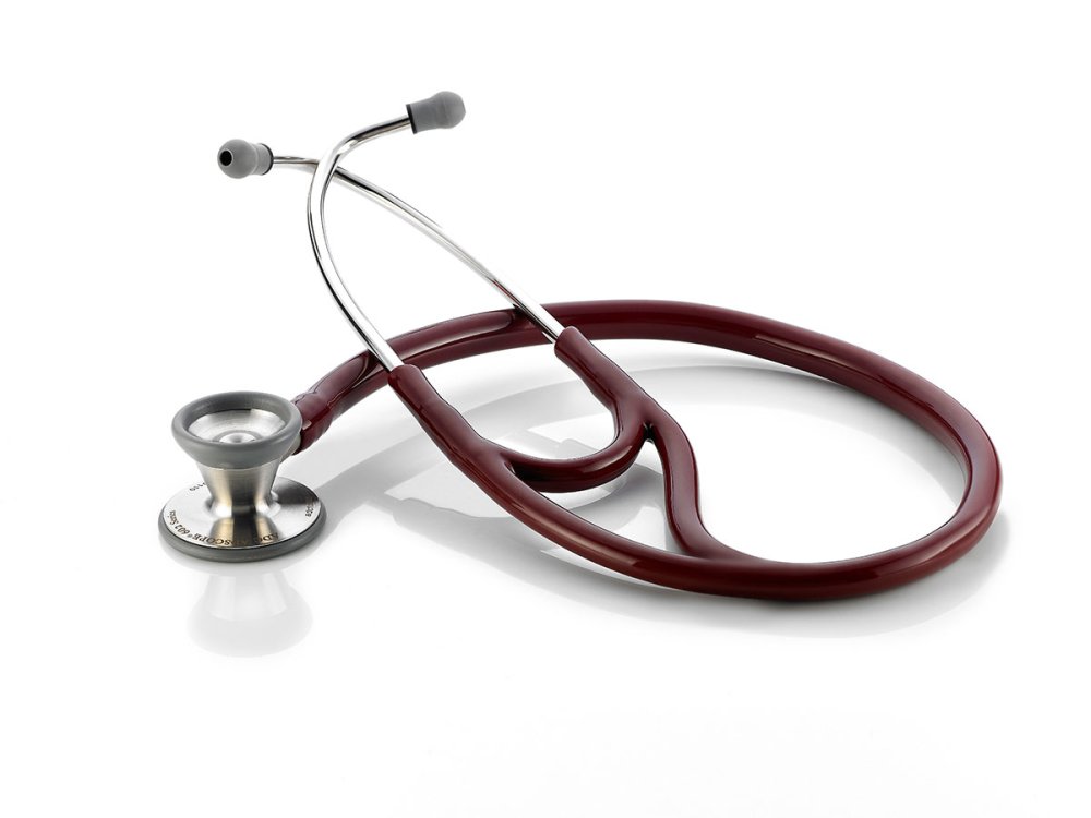 Cardiology Stethoscope, Burgundy | Adscope 602
