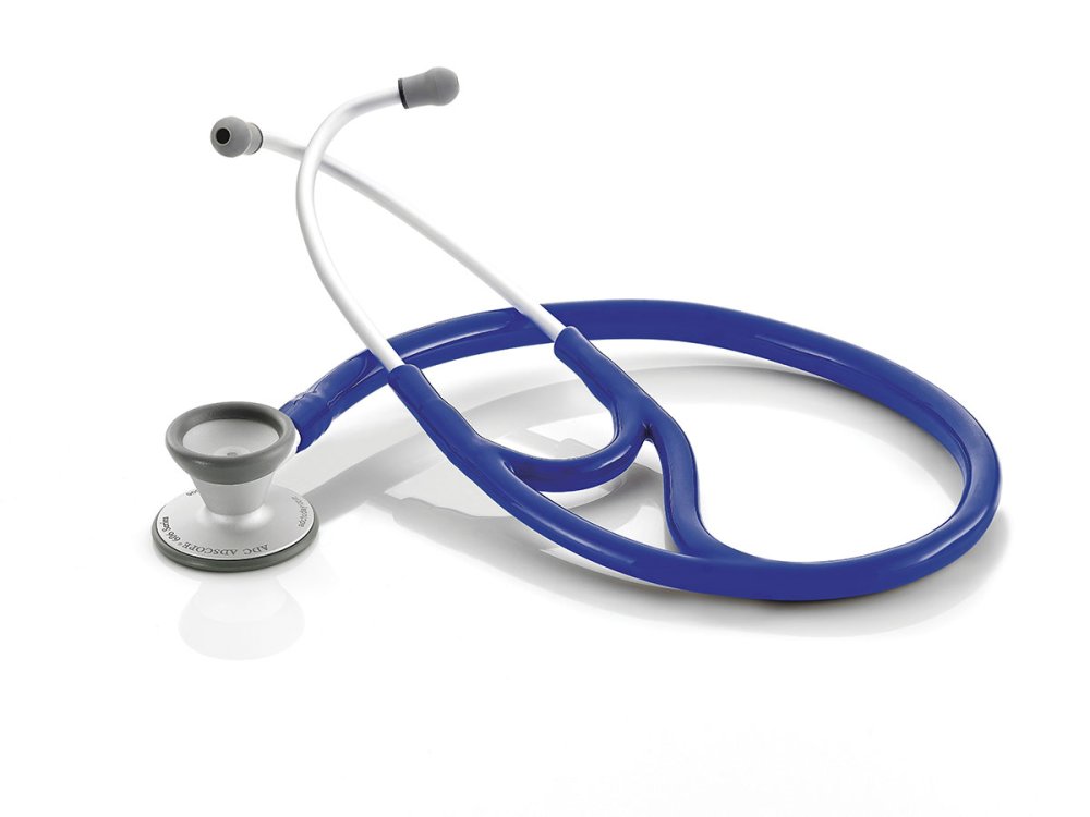 ADSCOPE Lightweight Cardiology Stethoscope, Royal Blue