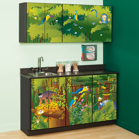 Clinton 6132-BW Rainforest Follies Cabinets | QuinceMedical.com