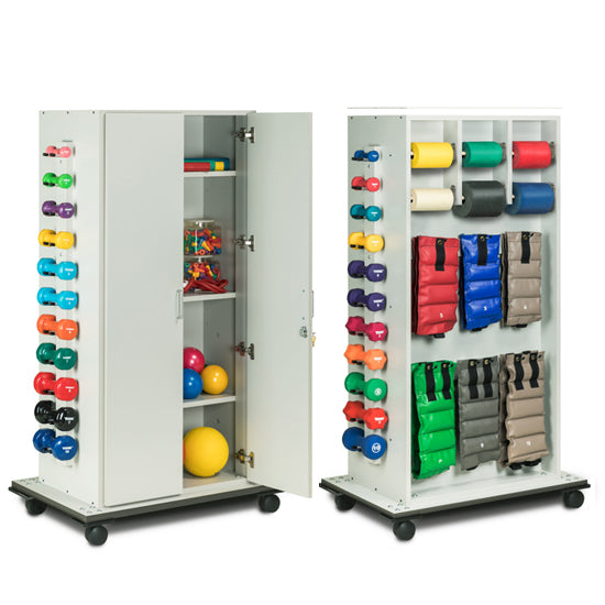 Clinton 6155 CabinetRac with Doors | QuinceMedical.com