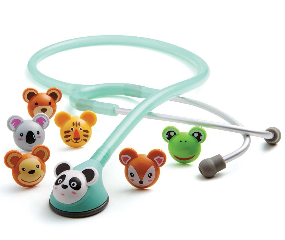 Stethoscope, Adscope Animal Scope, Pediatric, 30", Seafoam, Latex Free (LF)