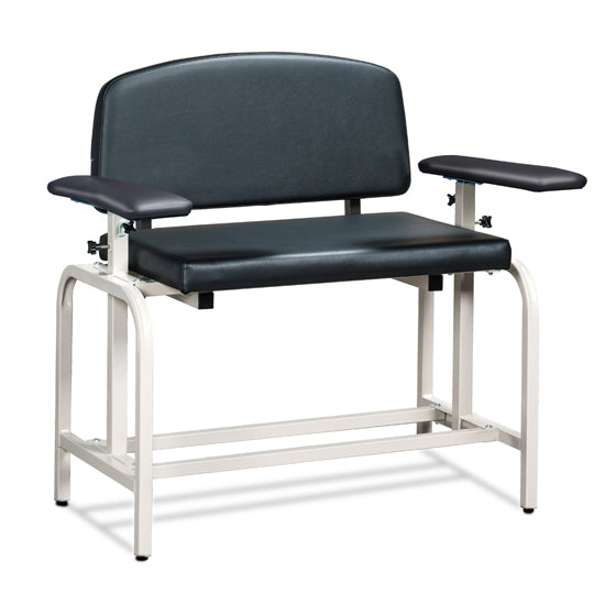 Clinton 66000-2S Lab X Series, Extra-Wide, Blood Drawing Chair with Straight Arms | QuinceMedical.com