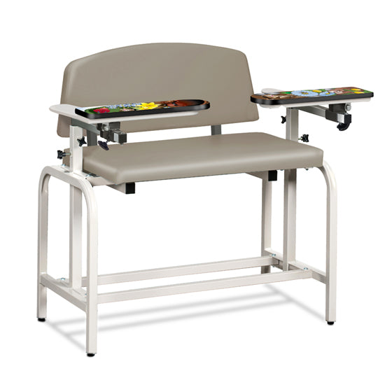 Clinton 66099-SG Pediatric Series/Spring Garden, Extra-Wide, Blood Drawing Chair | QuinceMedical.com
