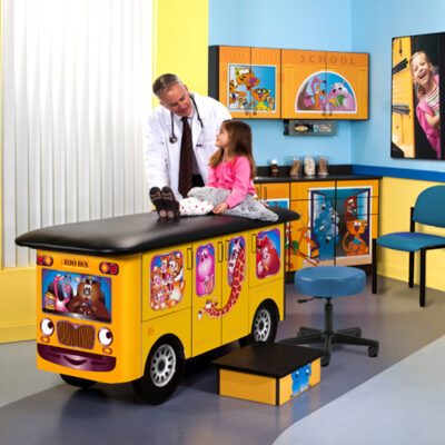 Clinton 7020-RR Zoo Bus, Pediatric Ready Room | QuinceMedical.com