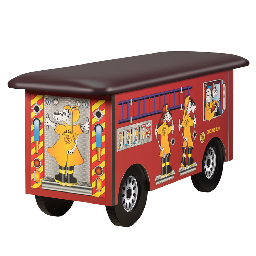 Clinton 7030 Engine K-9 with Dalmatian Firefighters | QuinceMedical.com