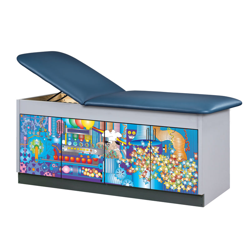 Clinton 7370-71 Sweet Dreams Candy Factory Treatment Table | QuinceMedical.com