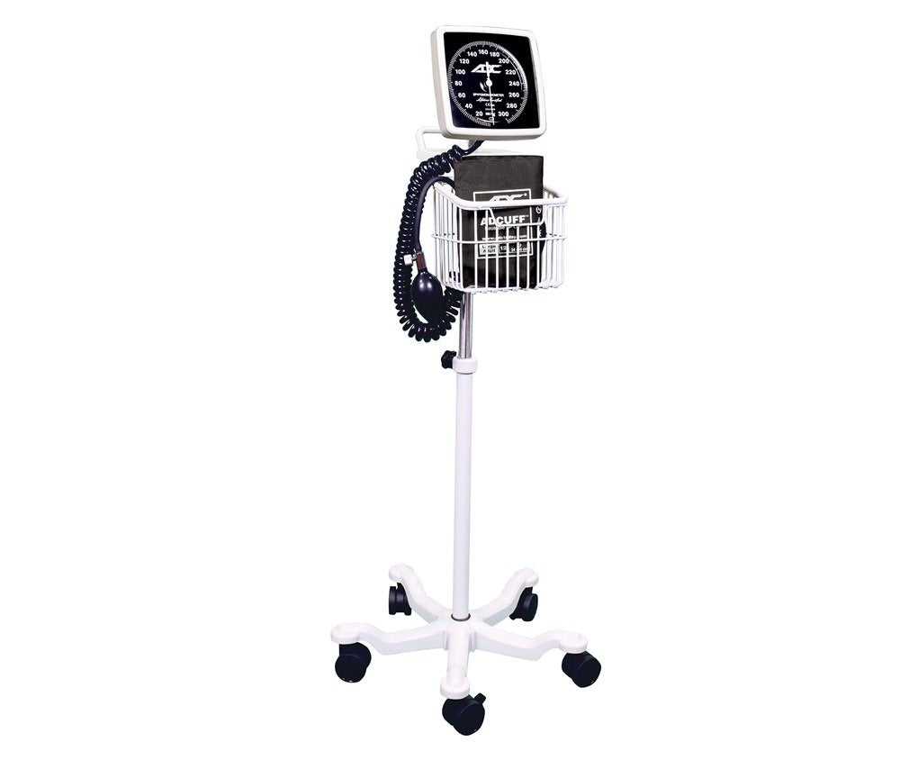 Adult Mobile Aneroid, Black, Latex Free (LF) (9 ea/plt)