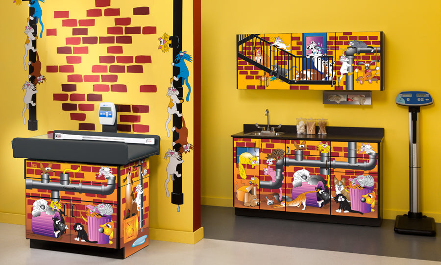 Clinton 7837-X Alley Cats and Dogs Scale Complete | QuinceMedical.com