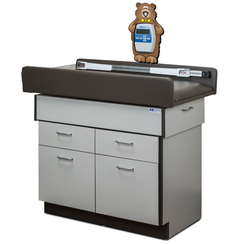 Clinton 7840 Pediatric Scale/Treatment Table | QuinceMedical.com