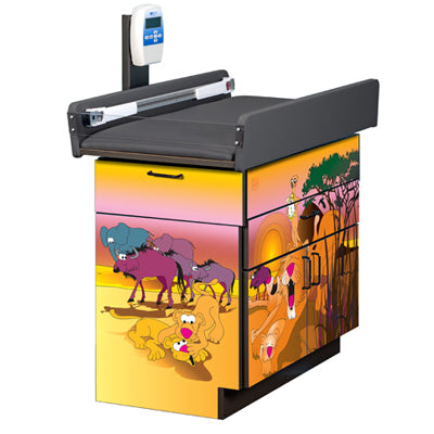 Clinton 7851 Serengeti Sunrise Scale Table | QuinceMedical.com