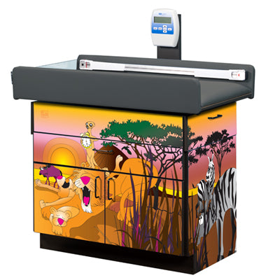 Clinton 7851 Serengeti Sunrise Scale Table | QuinceMedical.com