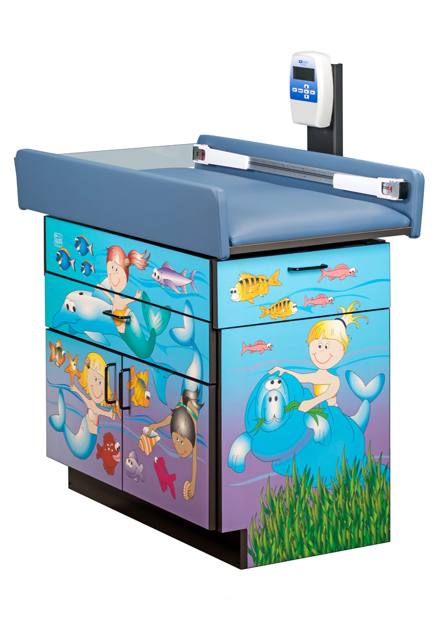 Clinton 7854 Merry Mermaids Scale Table | QuinceMedical.com