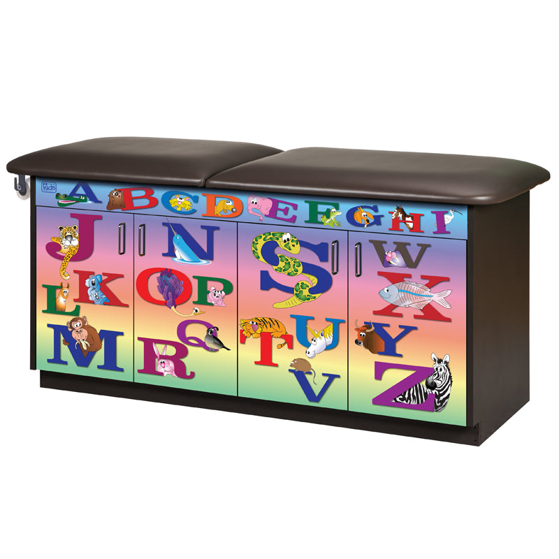 Clinton 7955 Alphabet Animals Treatment Table | QuinceMedical.com