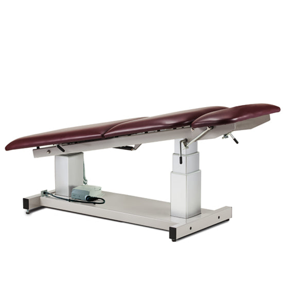 Clinton 80063 General Ultrasound Table with Three-Section Top | QuinceMedical.com