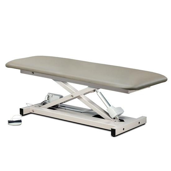 Clinton 80100 Power 500, Open Base, Power Table with One Piece Top | QuinceMedical.com