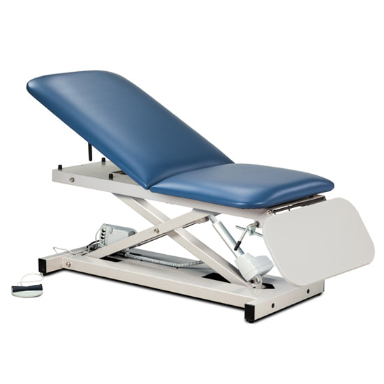 Clinton 80350 Power 500, Open Base, Power Casting Table with ClintonClean™ Leg Rest | QuinceMedical.com