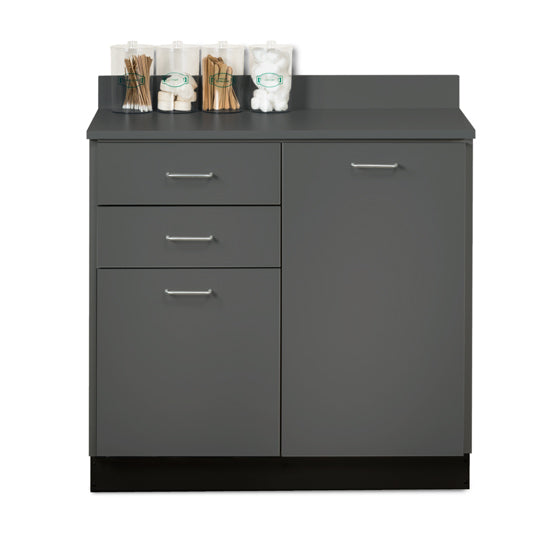 Clinton 8036 Base Cabinet with 2 Doors and 2 Drawers | QuinceMedical.com