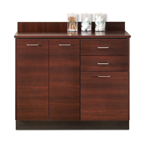 Clinton 8042 Base Cabinet with 3 Doors and 2 Drawers | QuinceMedical.com