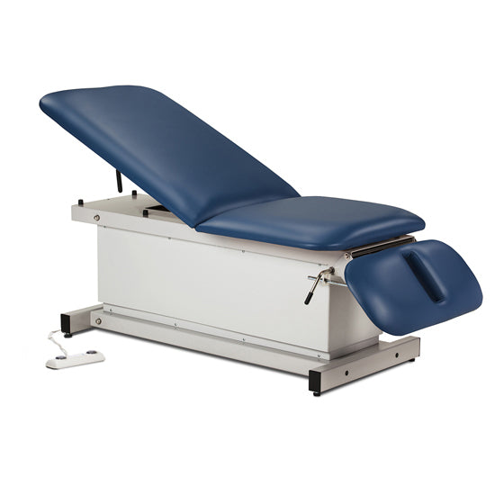 Clinton 81334 Power 400, Shrouded, Power Table with Adjustable Backrest & Drop Section | QuinceMedical.com