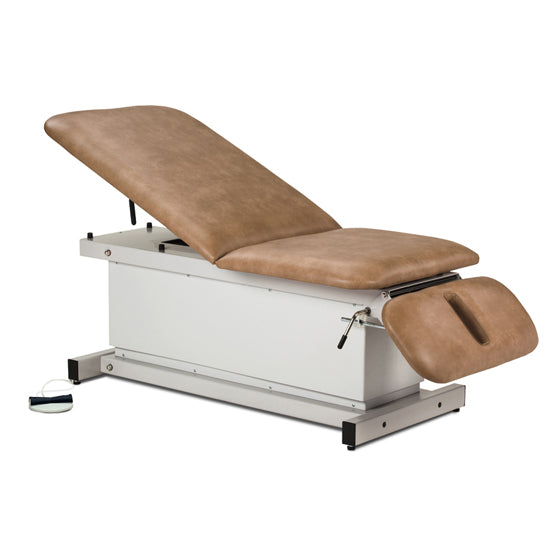Clinton 81399 Power XL 600, Shrouded, Power Table with Adjust. Backrest and Drop Section | QuinceMedical.com