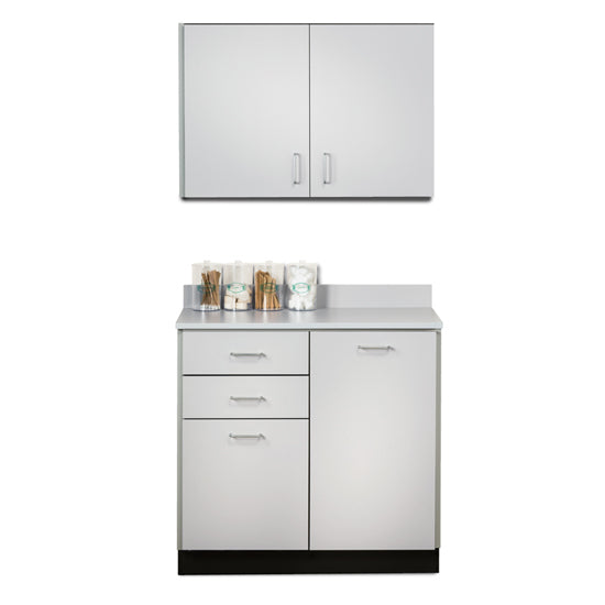 Clinton 823636 36" Base and Wall Cabinet | QuinceMedical.com