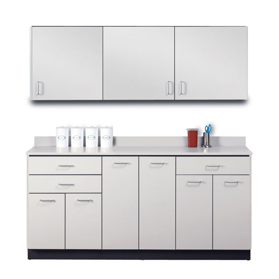 Clinton 827272 72" Base and Wall Cabinet | QuinceMedical.com