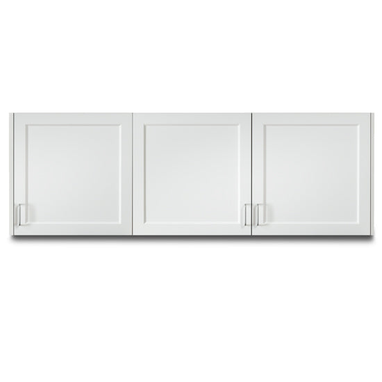 Clinton 8372 Fashion Finish 72" Wall Cabinet with 3 Doors | QuinceMedical.com