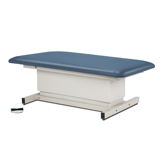 Clinton 84108 Power 600, Bariatric, Shrouded, Extra Wide, Straight Top Power Table | QuinceMedical.com