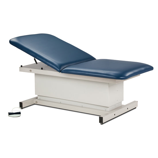 Clinton 84208 Power 600 Bariatric, Extra Wide, Shrouded, Power Table with Adjustable Backrest | QuinceMedical.com