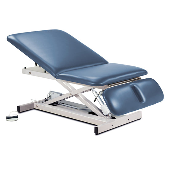 Clinton 84430 Power 600, Bariatric, Extra Wide, Power Table with Adjustable Backrest and Drop Section | QuinceMedical.com