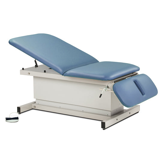 Clinton 84438 Power 600, Bariatric, Shrouded, Extra Wide, Power Table w/Adj. Brackrest and Drop Section | QuinceMedical.com