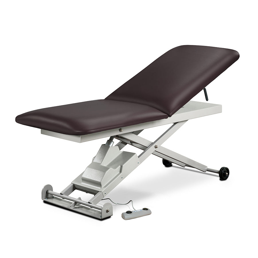 Clinton 86200 E-Series, Power Table with Adjustable Backrest | QuinceMedical.com