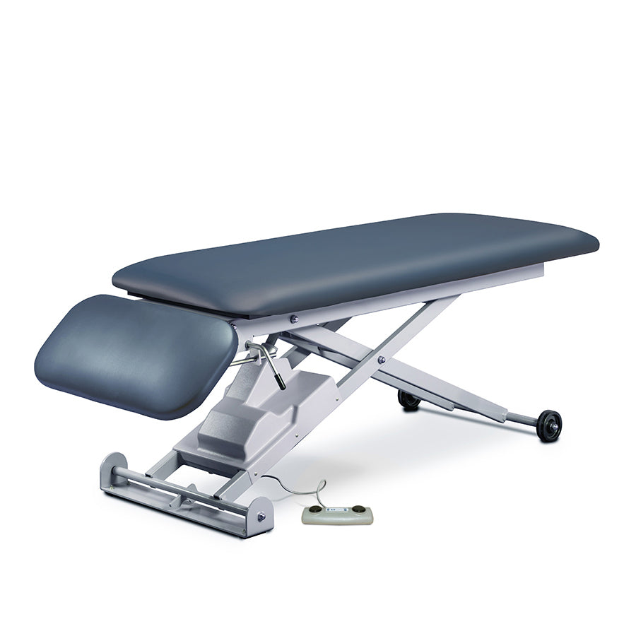 Clinton 86220 E-Series Space Saver Power Table with Drop Section | QuinceMedical.com