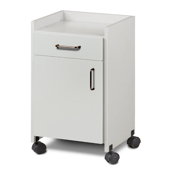 Clinton 8720 Mobile Bedside Cabinet | QuinceMedical.com