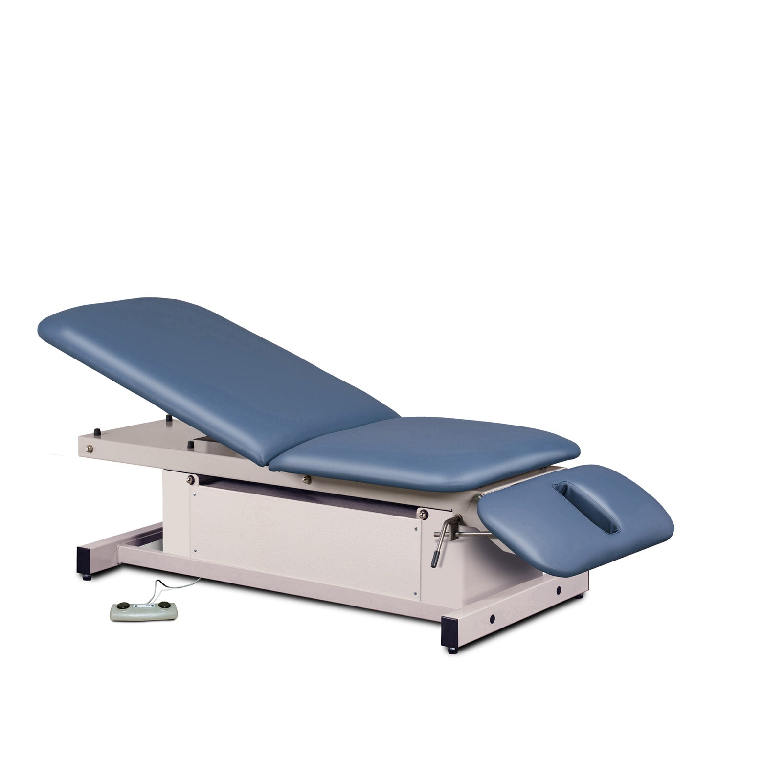 Clinton 87330 Power-Glide, Hi-Lo, Treatment Table with Adjustable Backrest & Drop Section